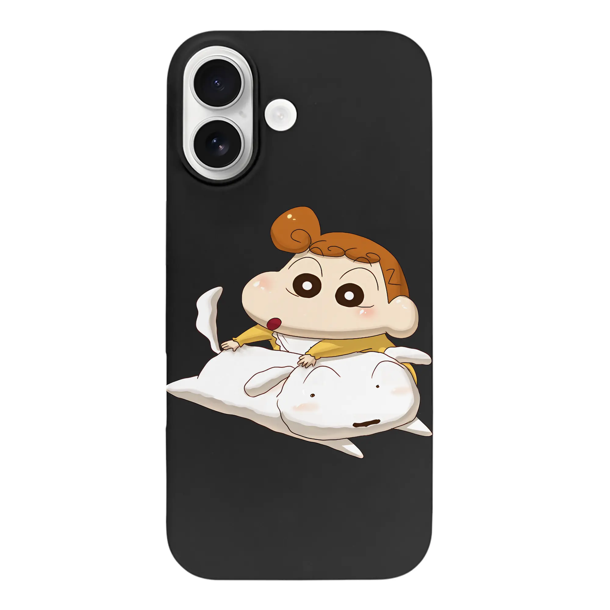 クレヨンしんちゃん グッズ シロ - iPhone 17 シリーズ シリコンケース 薄型 耐衝撃 指紋防止 ソフトタッチカバー 精密フィット 傷防止 保護ケース iPhone 17/17 Air/17 Pro/17 Pro Max 対応